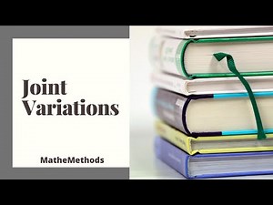 What is Joint Variation? | How to solve Questions of joint variation?