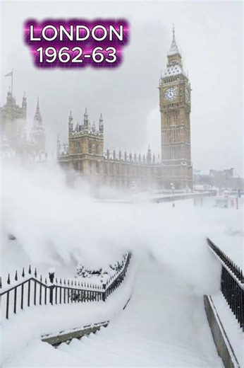 London Through Historic Snow Levels ❄️