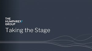 Women’s Leadership Training | Taking the Stage® by The Humphrey Group