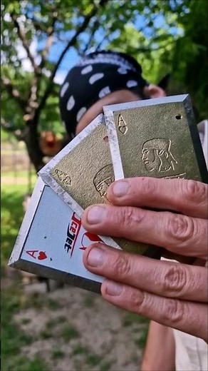 Steel Throwing Cards #shorts #tips #tricks