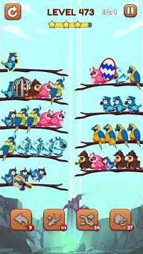 Bird Sort 2 Level 473 Solution | #birdsort #birdsortpuzzle #birdsortcolorpuzzle #birdsortcolor