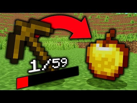Minecraft Manhunt, But Breaking Tools Drops OP Loot...