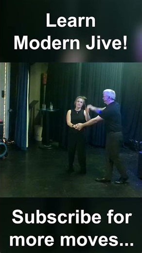 Learn The "Neckbreak Manhattan Variation" Modern Jive Dance Move! #shorts