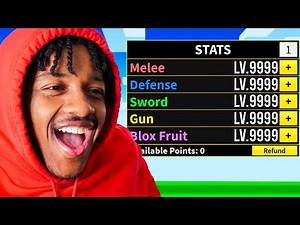 Spending $100,000 ROBUX to be the STRONGEST in Roblox Blox Fruits