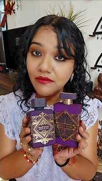 Infini Rose by Maison Alhambra vs Lattafa Bade'e Al Oud Amythyst #perfume #review #dupes
