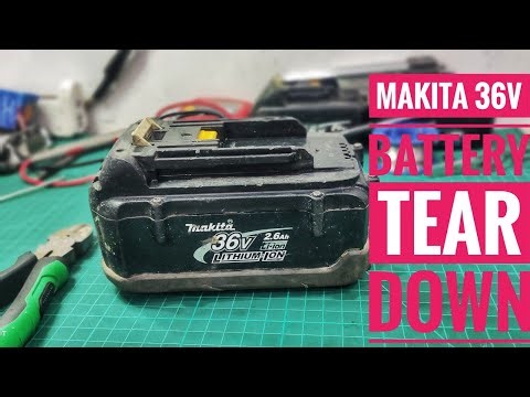 Makita 36v battery tear down