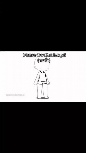 Pause Oc Challenge//Male//Gacha #gacha #global