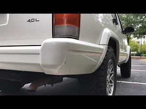 Jeep XJ with Flowmaster Super 10 and Banks Torque Tube Header !