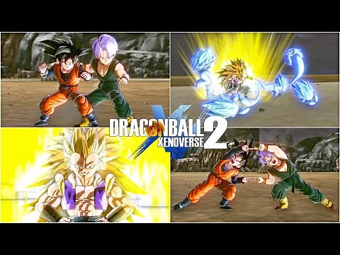 Goten and Trunks (Fusion) Animated | Dragon Ball Xenoverse 2 Mod