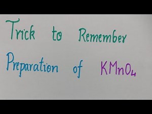Trick to remember Preparation of KMnO4👍|ASN CHEMISTRY