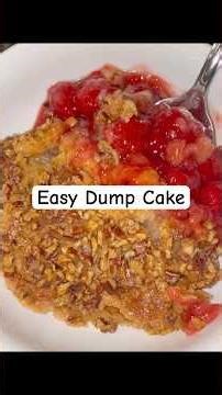 Easy Dump Cake Recipe #food #cooking #dumpcake #easyrecipe #holidaycooking #cookingshorts