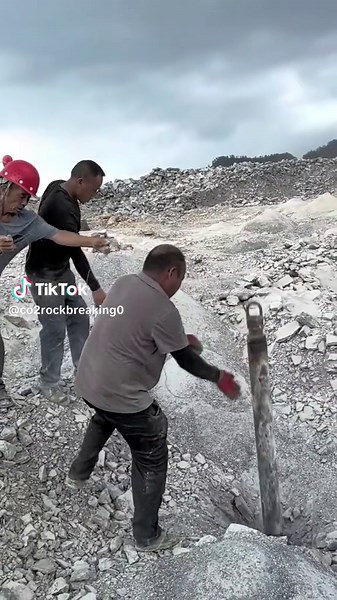 Co2 Rock Breaking on TikTok