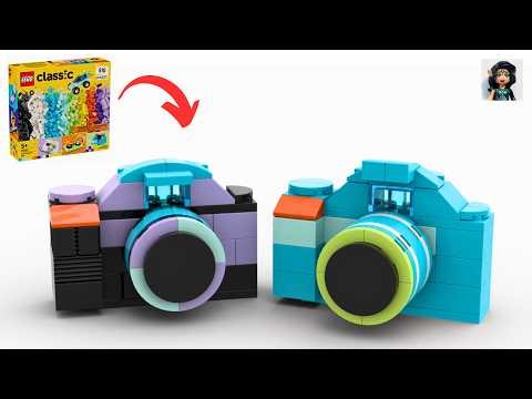 CAMERA Lego classic 11043 How to build easy
