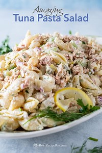 Tuna Pasta Salad Recipe that's Quick & Easy | Best Recipe Box