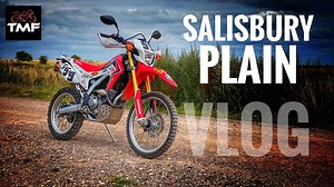 Salisbury Plain, the best trails in England? Off road by Honda CRF 250L - Part 1