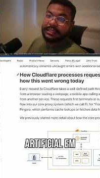 Cloudflare: Como Funciona? Falhas e Impactos Explicados! #shorts