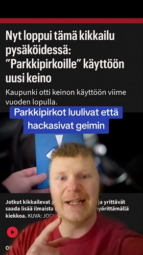 Pysäköinnin maksaminen – ihmeellinen konsepti