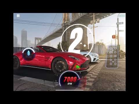 Csr2 Aston Martin 2025 Vantage Roadster Purple - 7.033 (Updated Shift!!) 😎