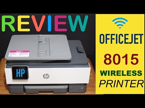 HP OfficeJet 8015 Printer Review !!