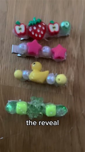 Your sign to make hair clips! #diy #cutecore #scenecore #hairclips #fyp