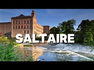 Saltaire UNESCO World Heritage Site 🇬🇧 | Historic Village Walk & Mill Tour | West Yorkshire|4k