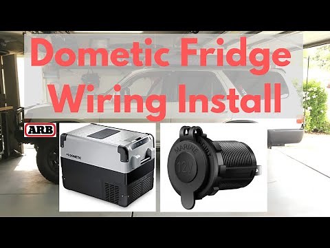 Dometic/ARB 12v Fridge Wiring Install - Toyota 4Runner (Other Vehicles Also)