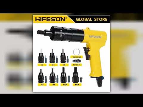 Pneumatic Air Rivet Nut Guns Insert threaded Pull Setter Riveters Riveting Nuts Rivnut Tool for M3
