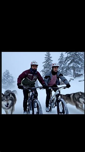 Cycling with polar bear and wolves in Abbottabad