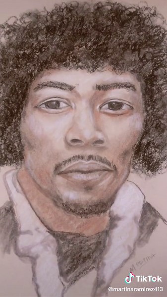 #jimihendrix #charcol #art