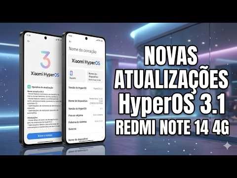 HyperOS 3.1 CHEGOU: Redmi Note 14, Poco F6 Pro e Muito Mais — Veja Se O Seu Está na Lista HOJE!