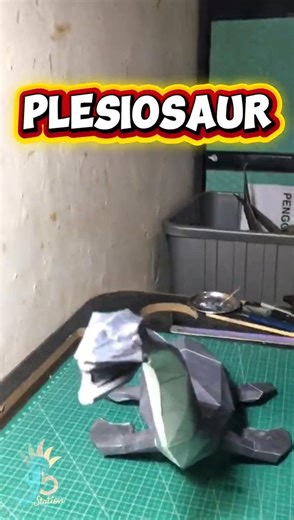 [Dino Crisis]Plesiosaurus Papercraft
