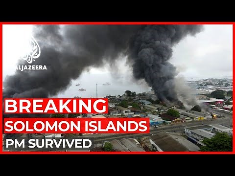 Solomon Islands riots: PM survives no-confidence vote in parliament