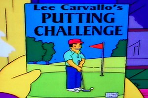 Los Simpson: El videojuego de golf que le regalan a Bart ahora se puede jugar en PC