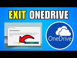 How To Exit OneDrive (2026) (Step By Step Guide)