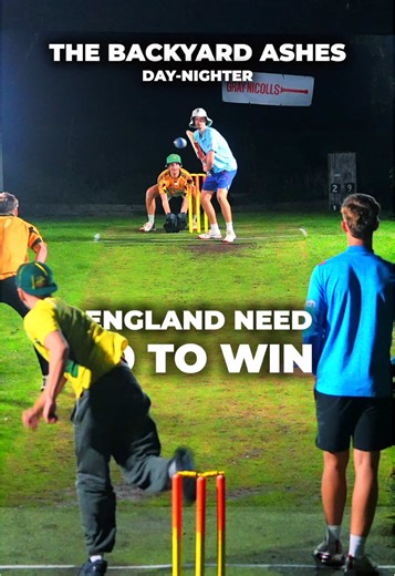 England's Chase in Backyard Cricket: Can They Reach 50?