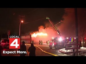 Massive fire burns through Garden City strip mall, causing power outages and water issues