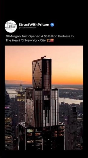JPMorgan Just Opened A $3 Billion Fortress In The Heart Of New York City