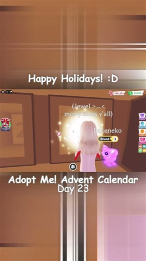 Adopt Me! Advent Calendar - Day 23 (2025) ❄ #shorts #shortvideo #short #shortsfeed #shortsvideo