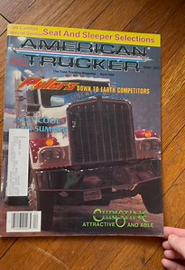 9.8K views · 430 reactions | It’s a snow day, so how about I read you an article from the April 1984 issue of American Trucker magazine? Pause throughout if you want to check out the other pages! — — — Bonus content $2/mo: https://www.facebook.com/groups/mfrsubscribers — 15% off code RED15 at RenegadeProductsUSA.com — 10% off code missflatbedred at https://nxt-journey.com/ | Miss Flatbed Red | Facebook