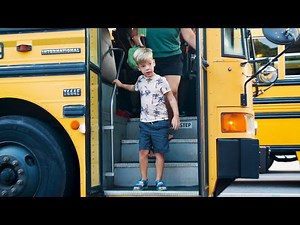 Hop On! Kindergarteners and 1st Graders Take Practice Bus Ride