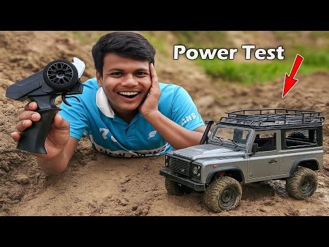 RC Defender 4 Wheeler Power Test | Mud & Off-Road Performance Test 🔥