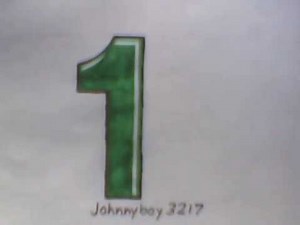 how to draw Graffiti Number 1 with highlights step by doodle sketch tutorial learn letters count one