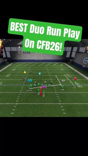 Duo Wrap out of Gun Wingback Over is absolutely LETHAL! #cfb26 #collegefootball26 #eacfb26 #cfb