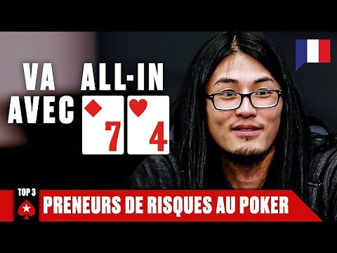 LES 3 PLUS GRANDS PRENEURS DE RISQUES ♠️ Quand les joueurs de poker... ♠️ PokerStars en Français