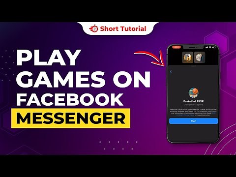 How to play games on Facebook messenger 2024 | Initial Solution