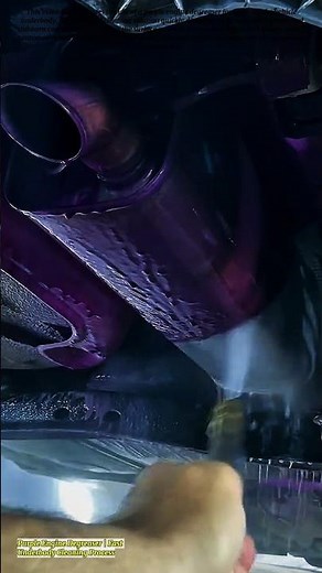 Purple Engine Degreaser | Fast Underbody Cleaning Process