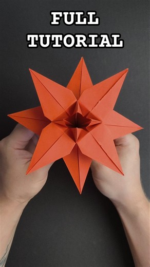 Full Tutorial Paper Flowers 🌸 #origami #diy