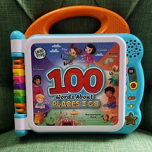 100 Words About Places I Go - Multicolor Interactive Book