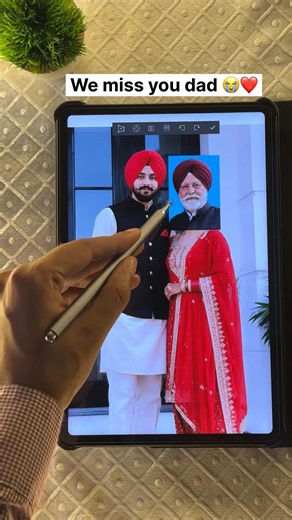 Best surprise gift for husband 🥺❤️ | Digital Merge | Family Photo Merge #shorts #merge #digitalart