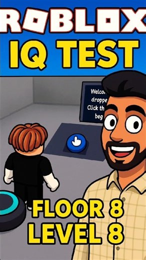 Floor 8 | Level 8 | Roblox IQ Test Game | #roblox #gaming #shorts